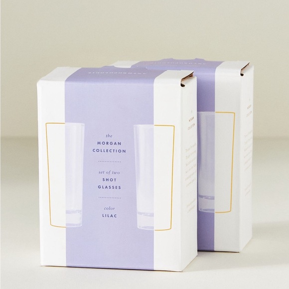 Anthropologie Morgan Collection Shot Glasses Set of 4 - Picture 5 of 8